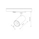 Трековый светильник Nowodvorski 12311 CTLS Spot LED 1x30W 4000K IP20 белый