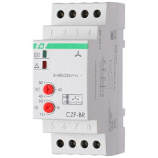 Реле контроля фаз F&F CZF-BR 3х400В+N 10А