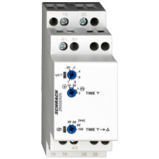 Реле времени «звезда-треугольник» Schrack ZR5SD025 12-240В АС 8А