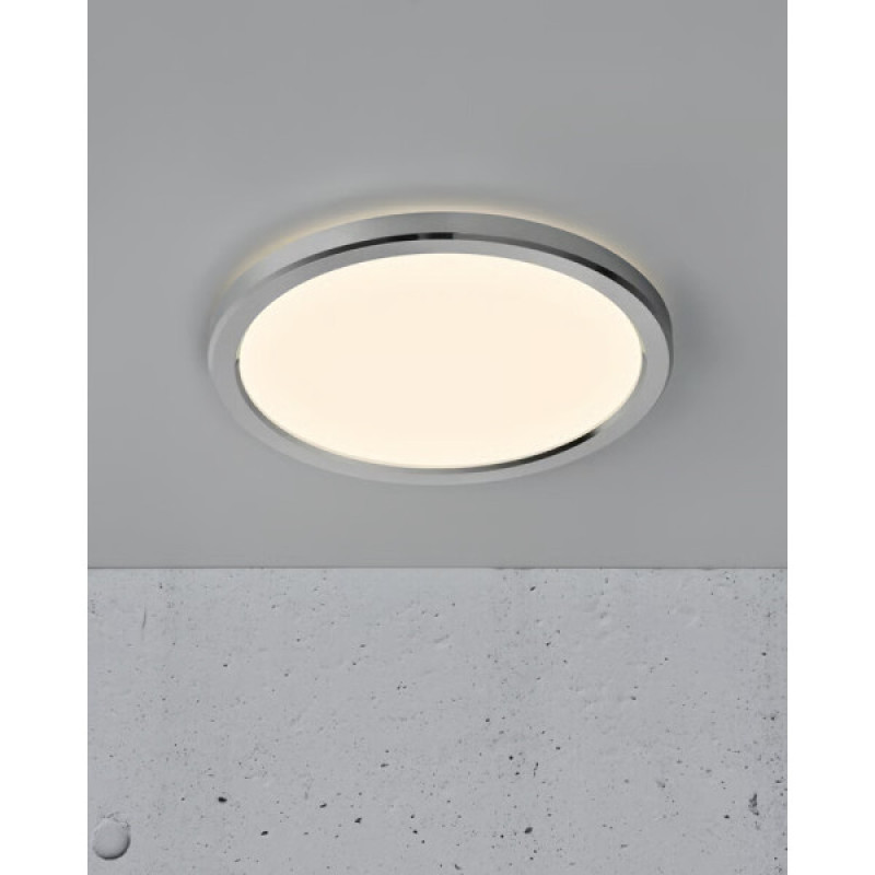Світильник стельовий Nordlux 2015026133 Oja LED 1x14.5W 3000K-4000K 1600Lm IP54 хром
