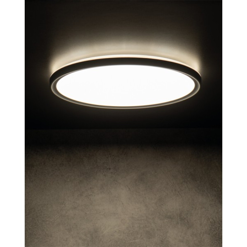 Світильник стельовий Kanlux 31505 Azpo LED 1x22W 4000K 2000Lm IP54 чорний