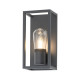 Вуличний світильник Nowodvorski 10504 Margot E14 1x10W IP54 графітовий