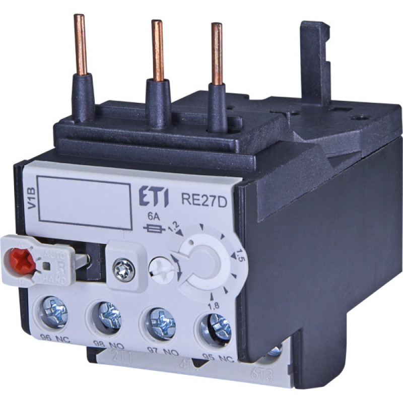 Тепловое реле ETI 004642404 RE 27D-1.8 (1.2-1.8A) для CEM9...CEM25