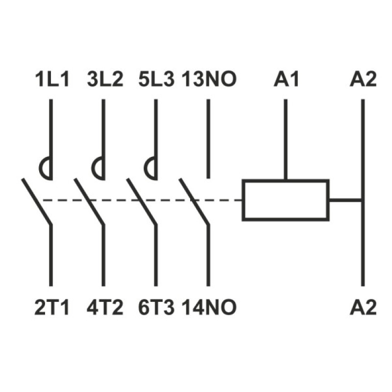 Магнітний пускач Promfactor FC-3/40А 1NO AC42В (FC30040042)