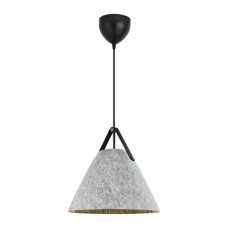Підвісний світильник, люстра Nordlux 84343010 Strap E27 1x40W IP20 сірий