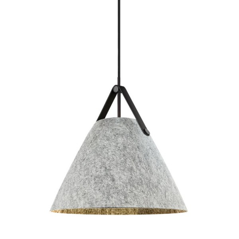 Підвісний світильник, люстра Nordlux 84343010 Strap E27 1x40W IP20 сірий