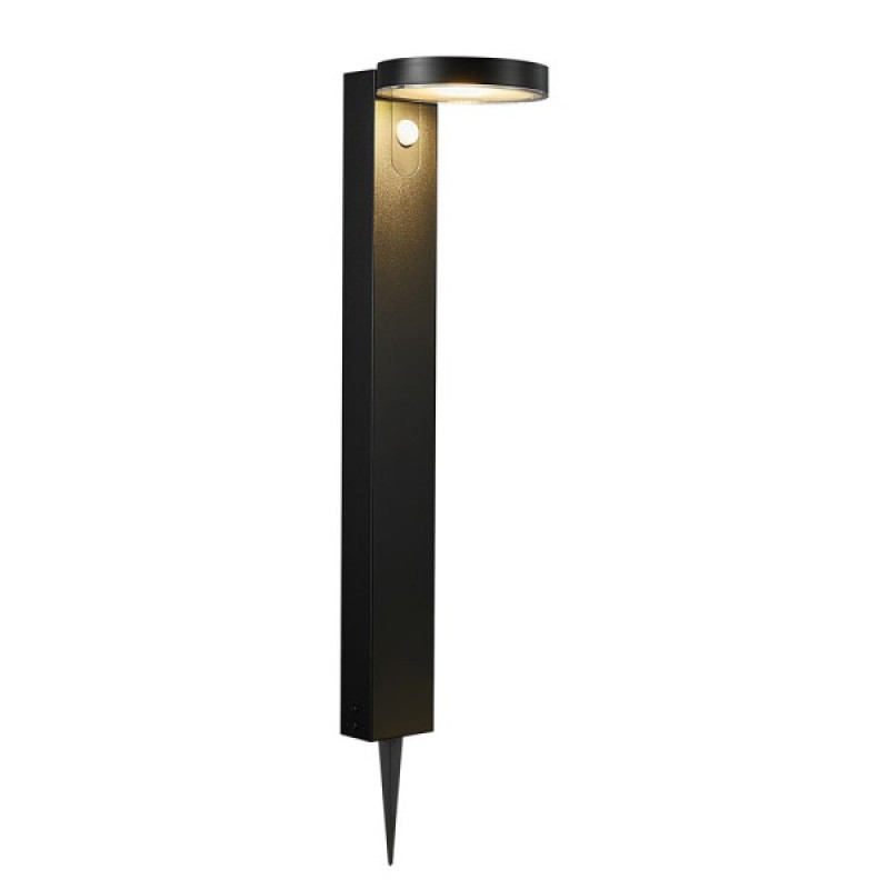 Вуличний світильник на сонячній батареї Nordlux 2118158003 Rica LED 1x4.5W 3000K 400Lm IP44 чорний