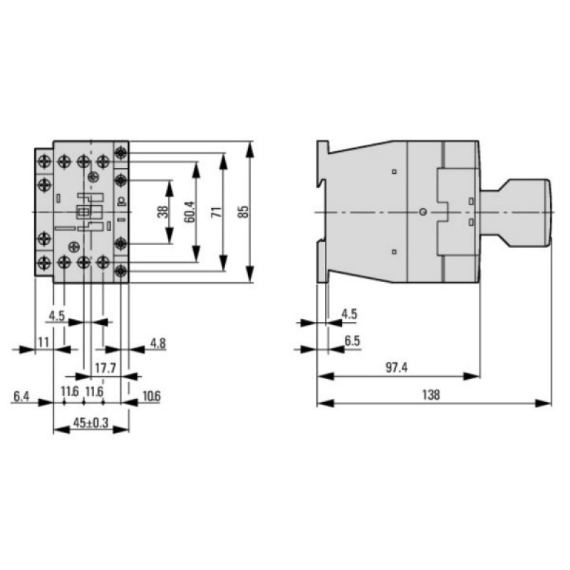 Контактор Eaton Moeller DILM25-10 (RDC24)