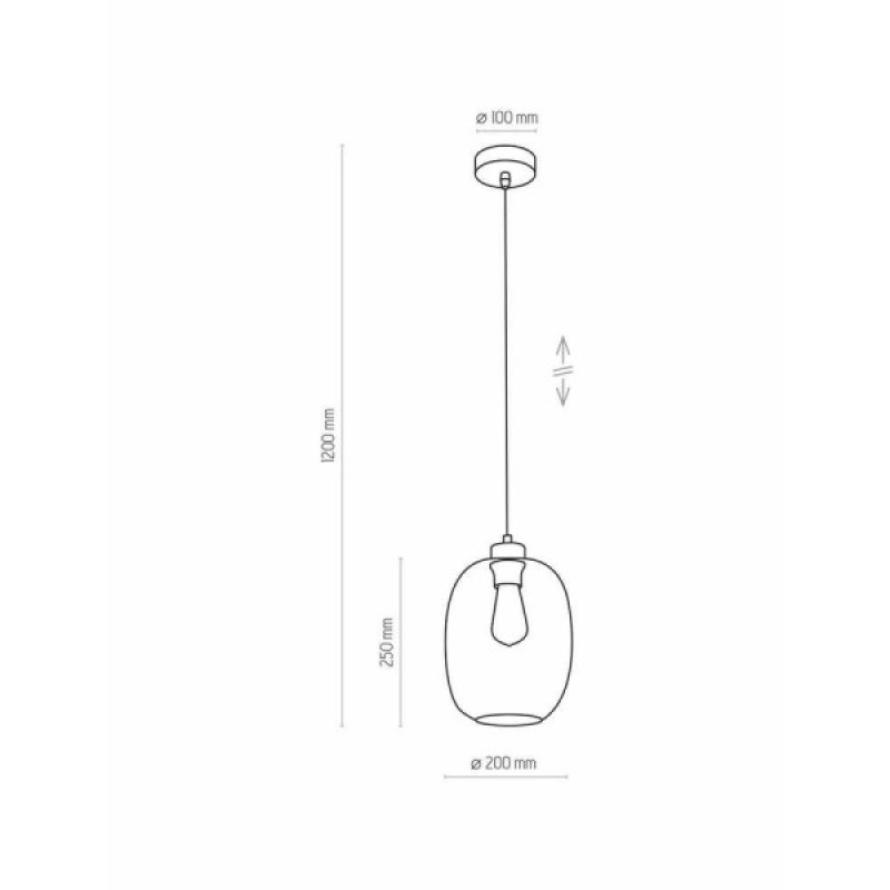 Подвесной светильник, люстра TK lighting 3183 Elio