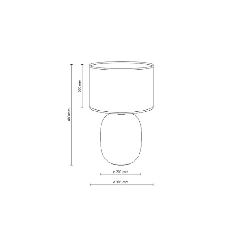 Настольная лампа TK Lighting 5988 Melody E27 1x15W IP20