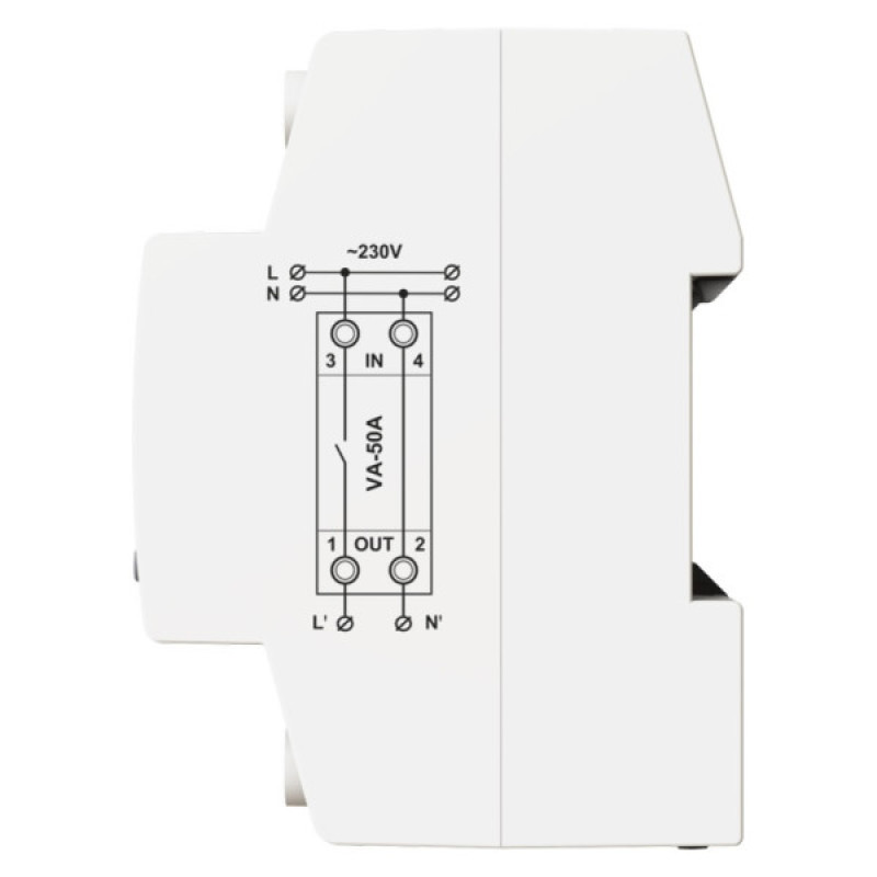 Реле напряжения DigiTOP VA-50A M2W