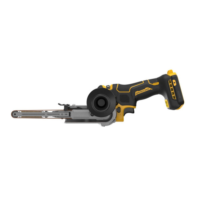 Стрічковий безщітковий напилок DeWALT DCM200NT XR Li-Ion 18В розмір стрічки 13х457мм без акумулятора