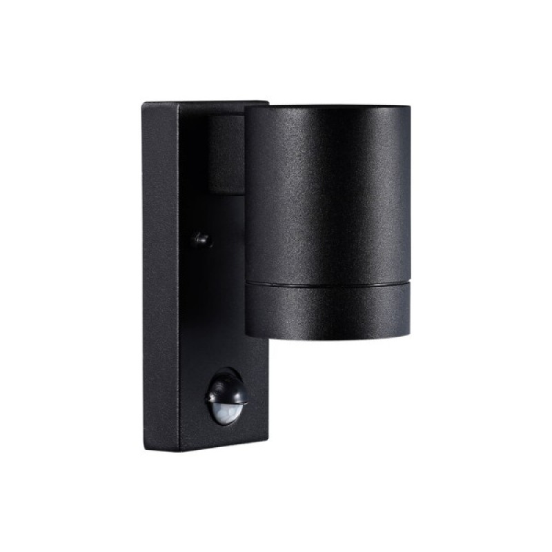 Вуличний світильник з датчиком руху Nordlux 21509103 Tin GU10 1x35W IP54 чорний