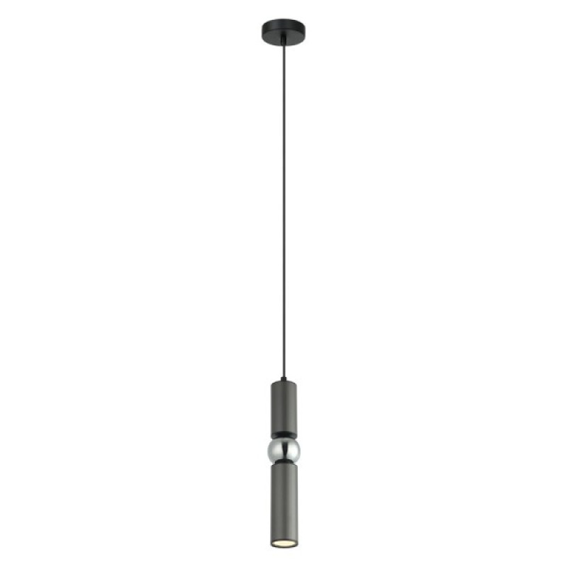 Подвесной светильник, люстра Italux PND-14290-1-GR Isidora GU10 1x25W IP20 серый