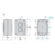 Кнопочный пост Schneider Electric XALD213 на 2 кнопки
