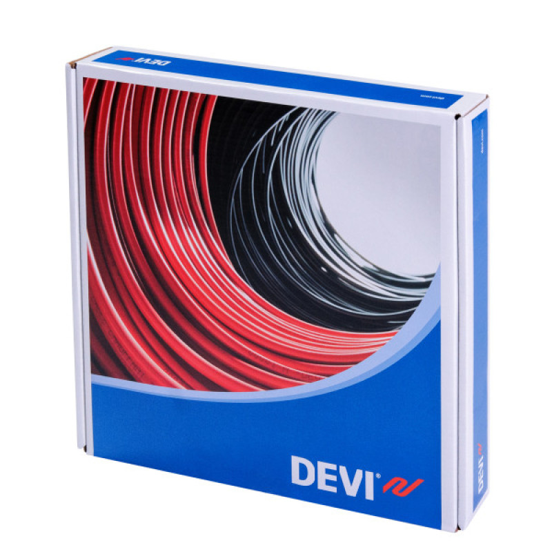 Нагревательный кабель со сплошным экраном DEVIflex 18T, 82м