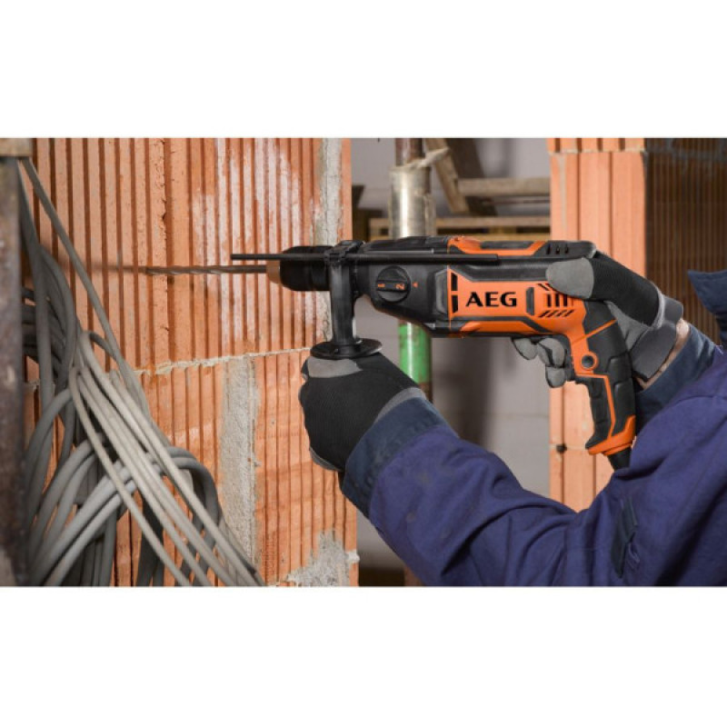 Ударная дрель AEG 4935447360 SB2E850R 850Вт 56Нм