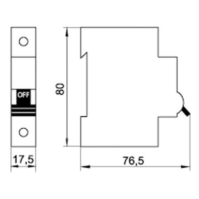 Автоматический выключатель Eaton Moeller HL-C50/1