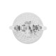 Светильник LED даунлайт Violux SPACE 18W 4200K круг IP20 ( 100130 )