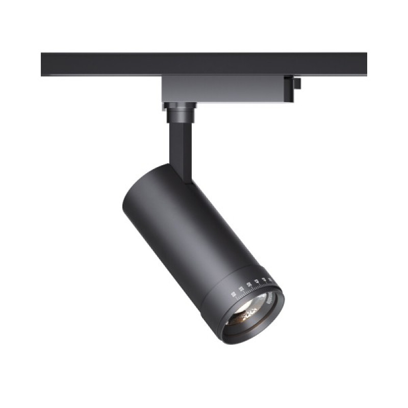 Трековий світильник Kloodi KD-ZOOM 30W CCT BK LED 3000K/4000K/6000K 3440Lm IP20 чорний