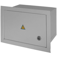 Металевий корпус E.Next e.mbox.stand.w.08.z 8 модулів вбудований (s0100149)