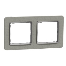 Рамка двойная Schneider Electric Sedna Elements бетон SDD390802