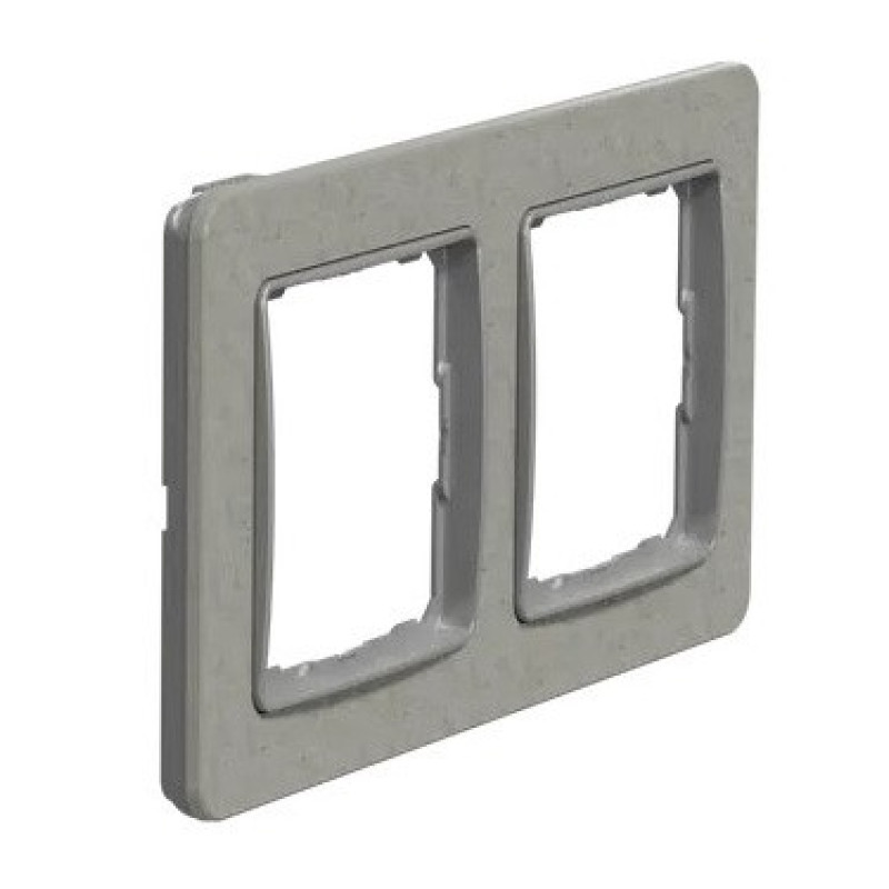 Рамка двойная Schneider Electric Sedna Elements бетон SDD390802
