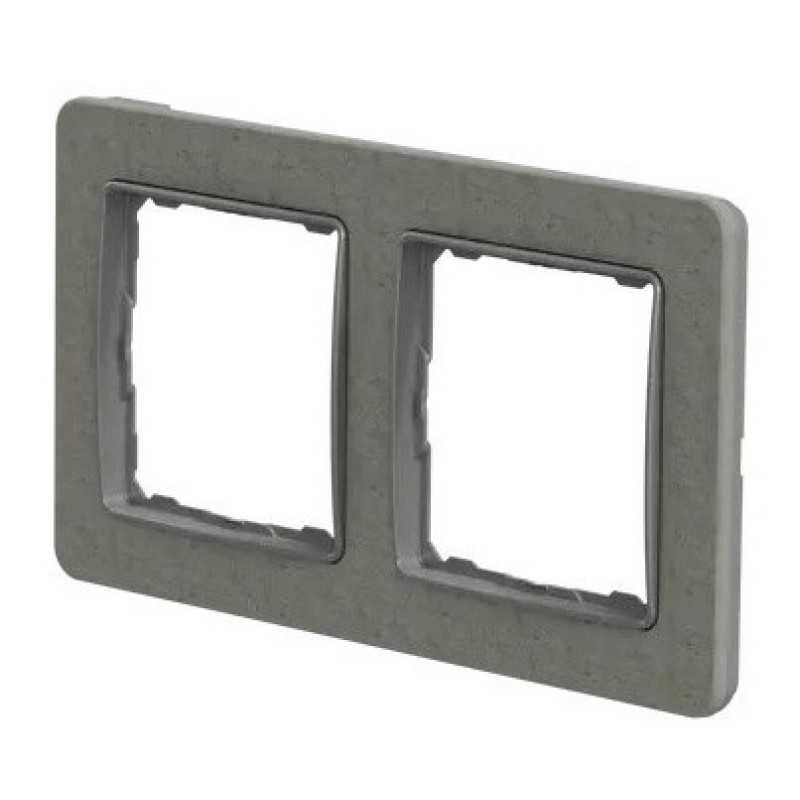 Рамка двойная Schneider Electric Sedna Elements бетон SDD390802