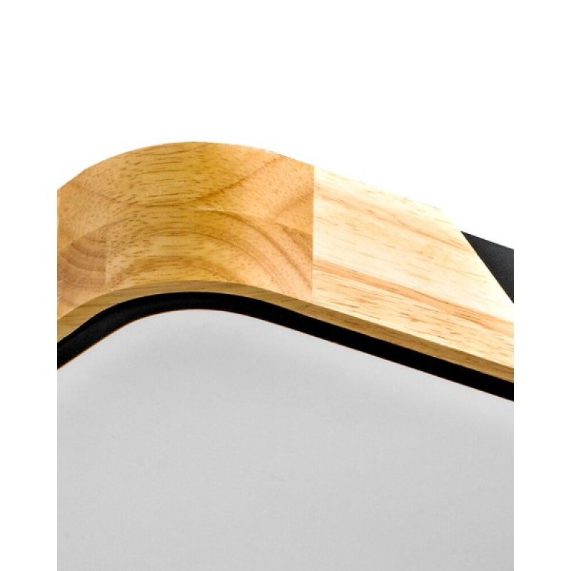 Потолочный светильник Italux PLF-13187-BK-WO Santer LED 1x24W 3000K 2400Lm IP20 черный