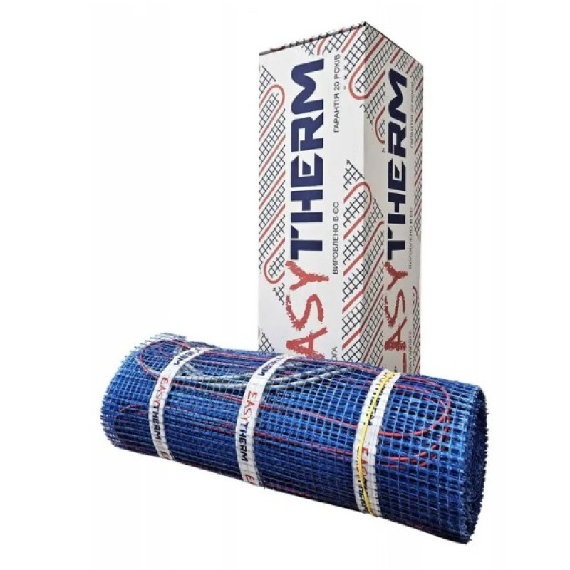 Двожильний нагрівальний мат EasyTherm EM1.00 2м