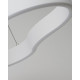 Люстра Azzardo AZ6753 Mirabella Dimm LED 1x60W 3000K 4800Lm IP20 біла
