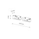 З'єднувач прямий Nowodvorski 11628 LVM Straight Conductive Module IP20 білий