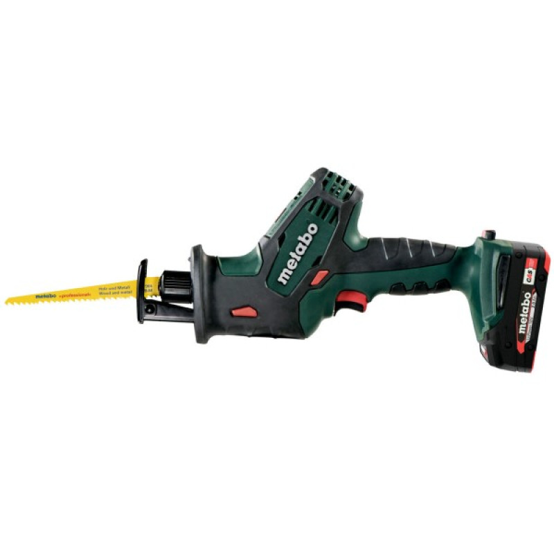 Акумуляторна шабельна пилка-лобзик Metabo SSE 18 LTX Compact 18В (602266890)