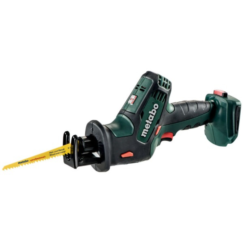 Акумуляторна шабельна пилка-лобзик Metabo SSE 18 LTX Compact 18В (602266890)