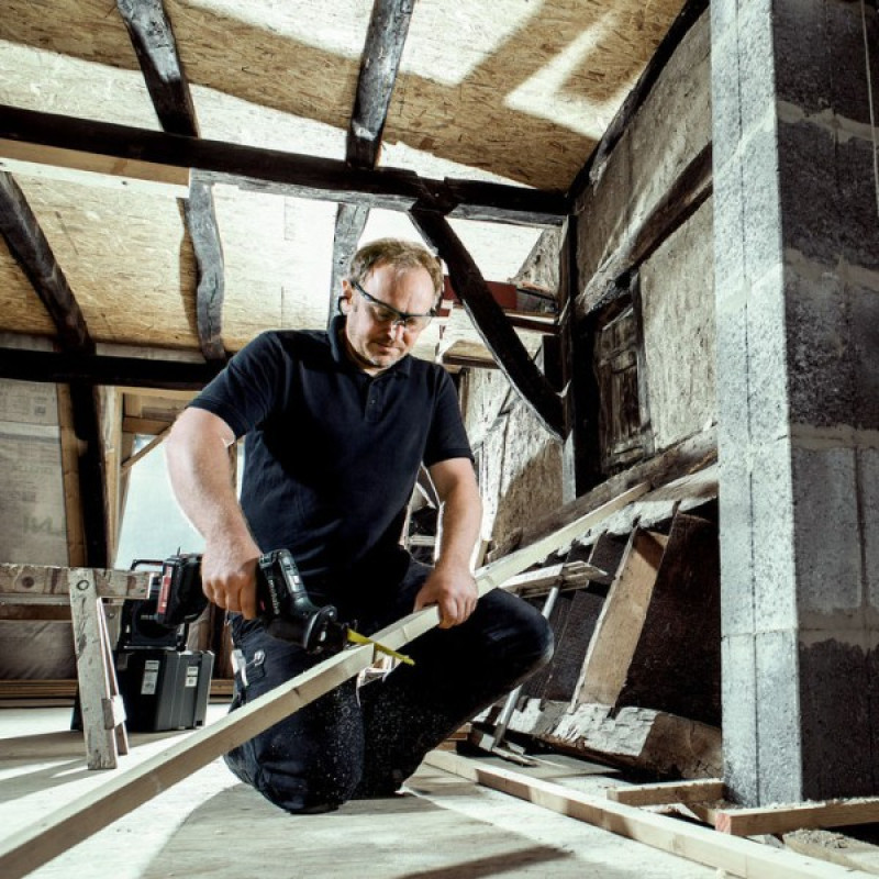 Акумуляторна шабельна пилка-лобзик Metabo SSE 18 LTX Compact 18В (602266890)