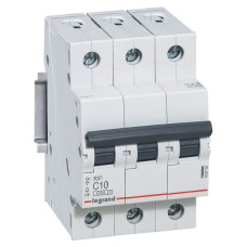 Електричний автомат RX³ 4,5кА 10А 3п C, Legrand