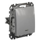 Выключатель Schneider Electric Sedna Design & Elements с подсветкой алюминий SDD113101L