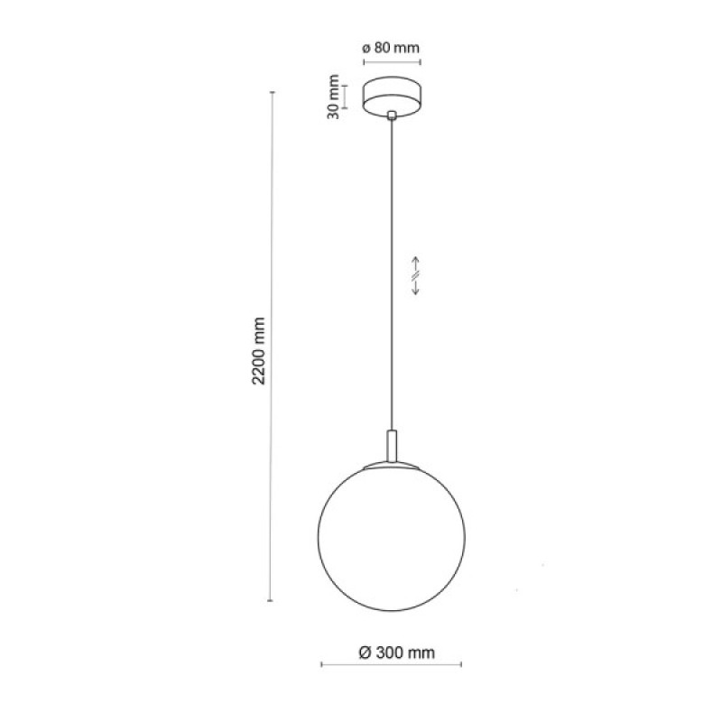 Підвісний світильник TK Lighting 6345 Cadix E27 1x15W IP20