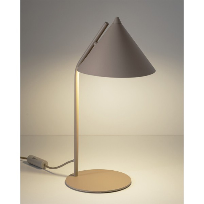 Настольная лампа TK Lighting 16210 Cono E27 1x15W IP20 бежевая