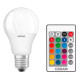 Диммована лампа Osram LED CL A60 REM 9W/827 230V FR E27 BLI1 (4058075430754)