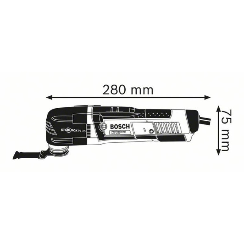 Багатофункціональний реноватор Bosch GOP 30-28 з функцією Constant Electronic