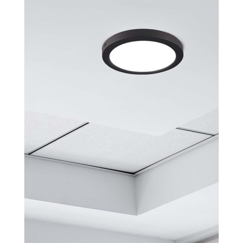 Світильник стельовий Goldlux 336064 Rigel LED 1x18W 4000K 1800Lm IP20 чорний