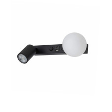 Бра, настенный светильник TK Lighting 10152 Vox GU10+G9 2x10W+8W IP20 черный