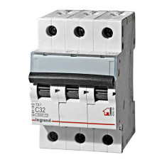 Електроавтомат C 20A 3П 6kA, Legrand