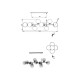 Люстра Pikart 25268-2 Bb2 E27 10x60W IP20