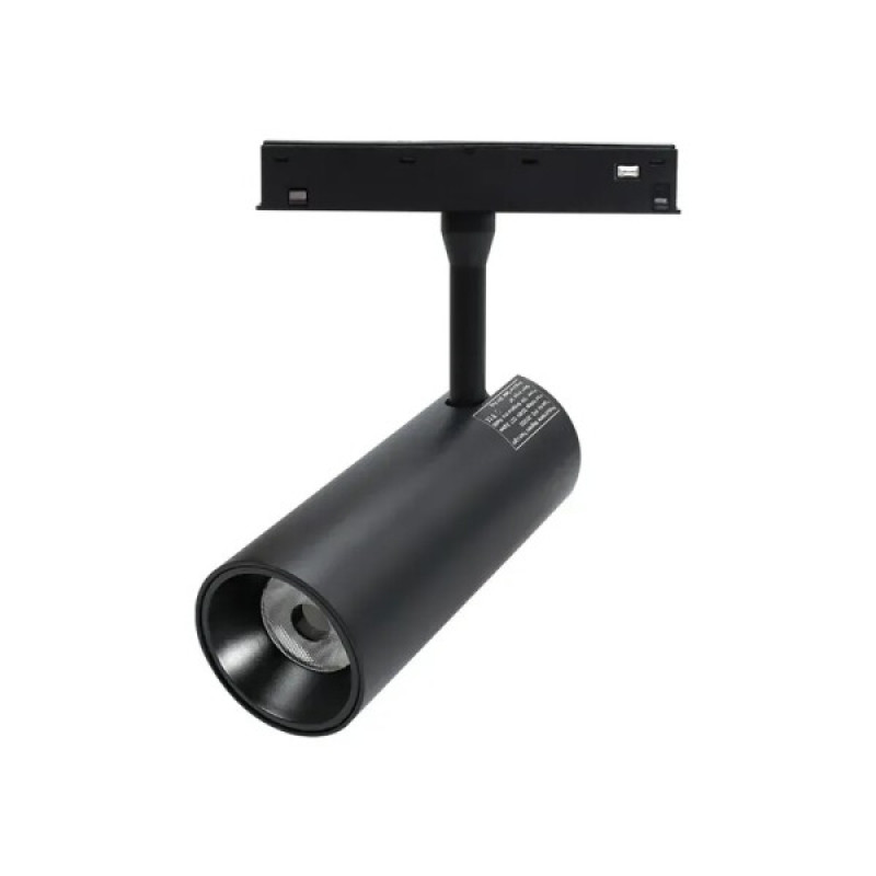 Магнитный трековый светильник Oledim 7771526 OL46A 7W 3000K/4000K/6000K 80Lm IP20 Black