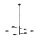 Люстра Nowodvorski 7946 Orbit GX53 6x8W IP20 Черная