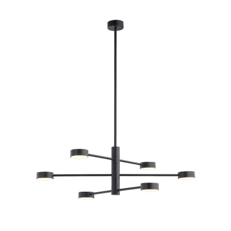 Люстра Nowodvorski 7946 Orbit GX53 6x8W IP20 Черная