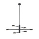 Люстра Nowodvorski 7946 Orbit GX53 6x8W IP20 Черная
