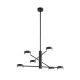 Люстра Nowodvorski 7946 Orbit GX53 6x8W IP20 Черная